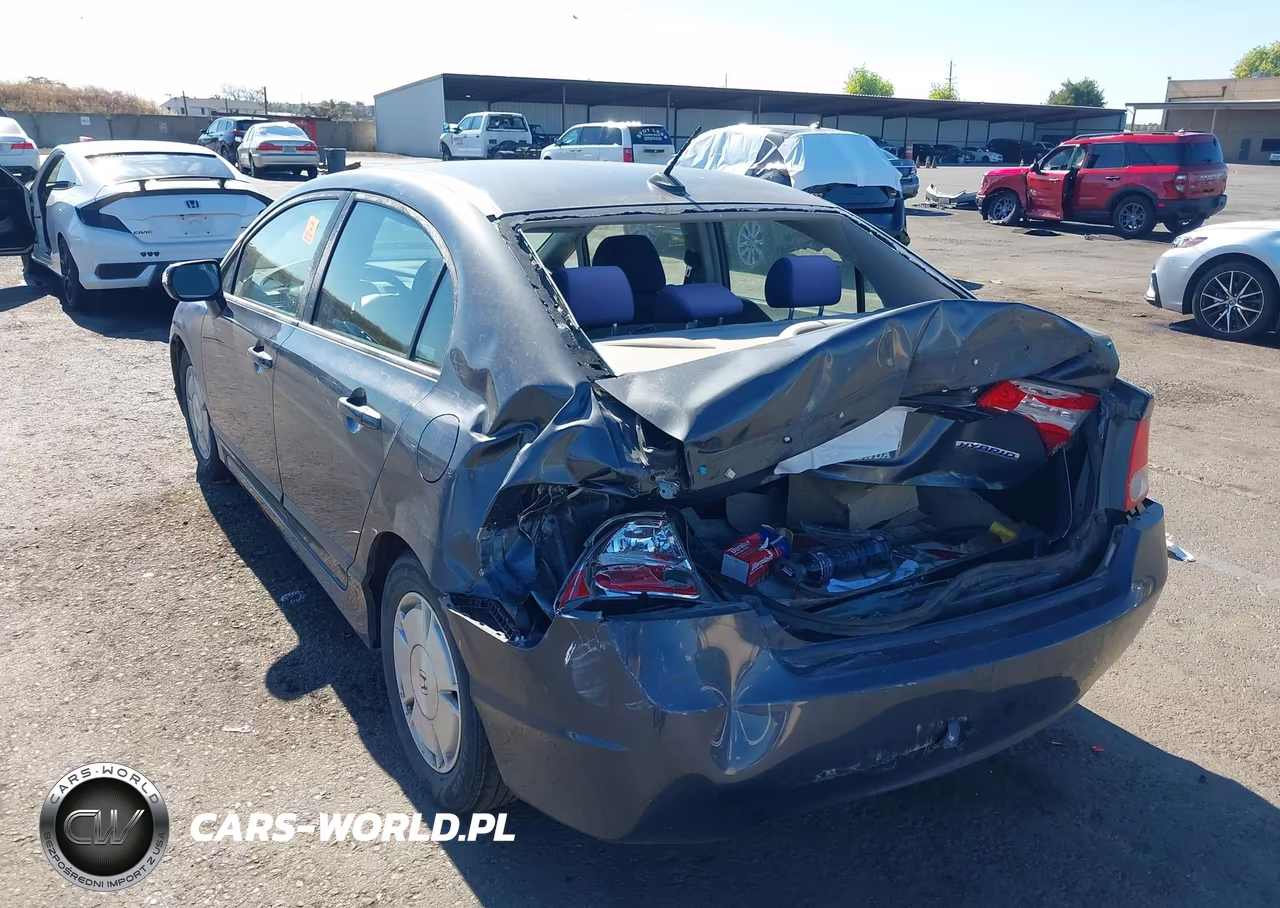 2007 Honda Civic Hybrid VIN:JHMFA36247S030164 - 3