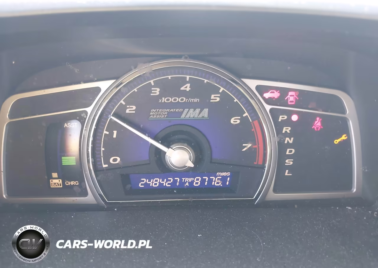 2007 Honda Civic Hybrid VIN:JHMFA36247S030164 - 7