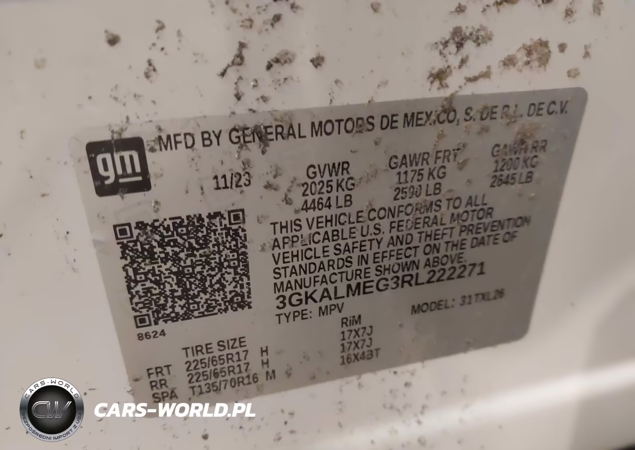 2024 GMC Terrain Fwd Sle VIN:3GKALMEG3RL222271 - 9