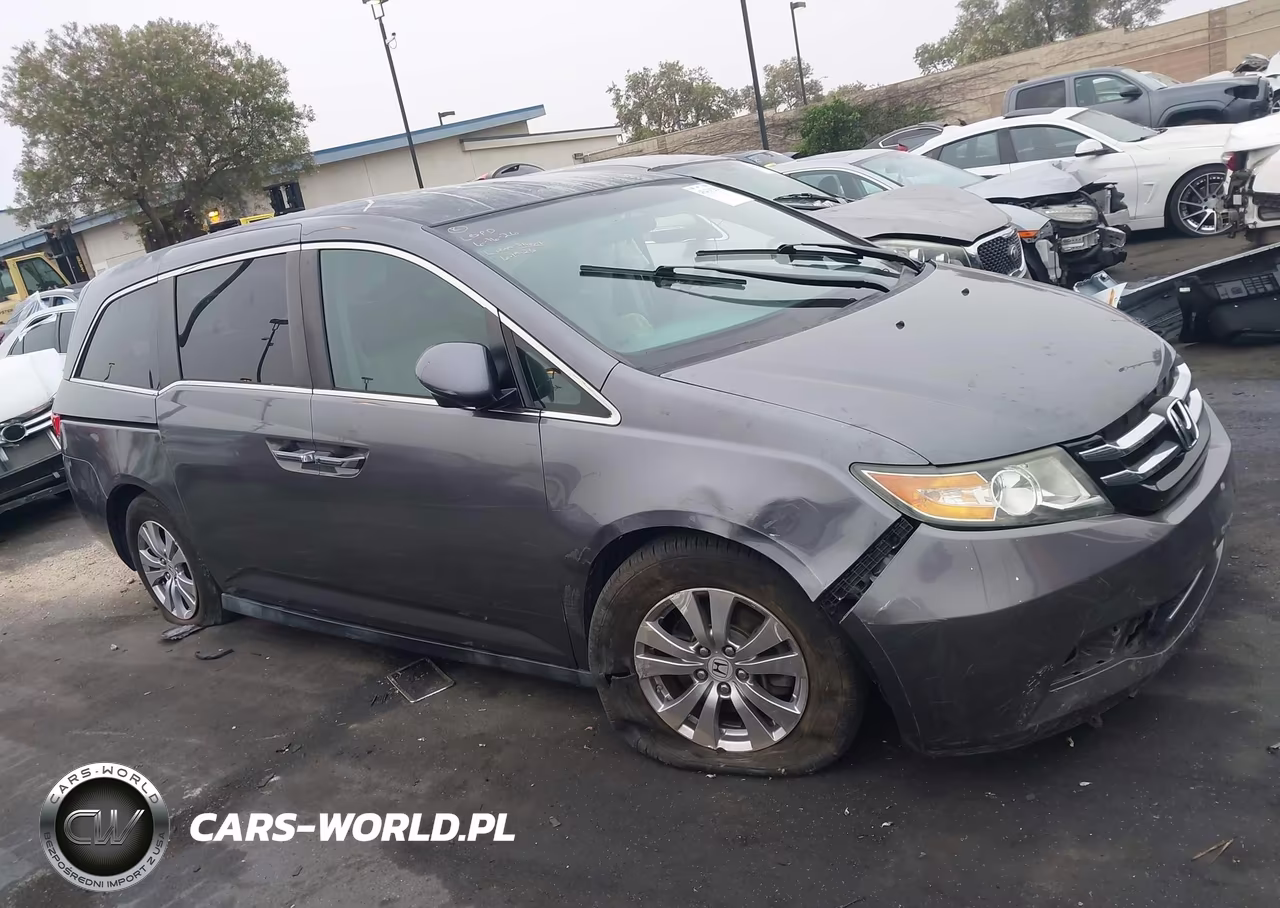 2014 Honda Odyssey Ex VIN:5FNRL5H41EB075687 - 14