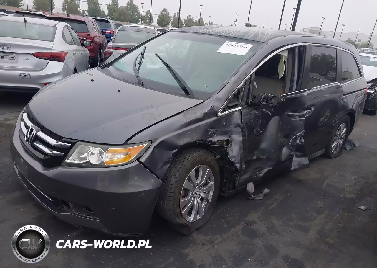 2014 Honda Odyssey Ex VIN:5FNRL5H41EB075687 - 2