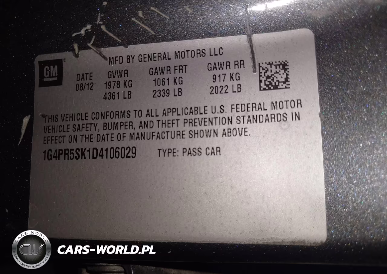 2013 Buick Verano Convenience Group VIN:1G4PR5SK1D4106029 - 9