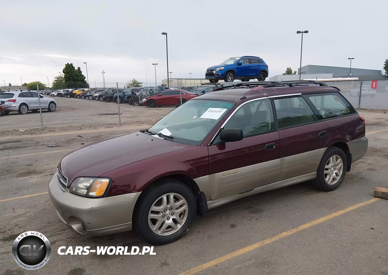 2001 Subaru Outback VIN:4S3BH6656Y7673157 - 2