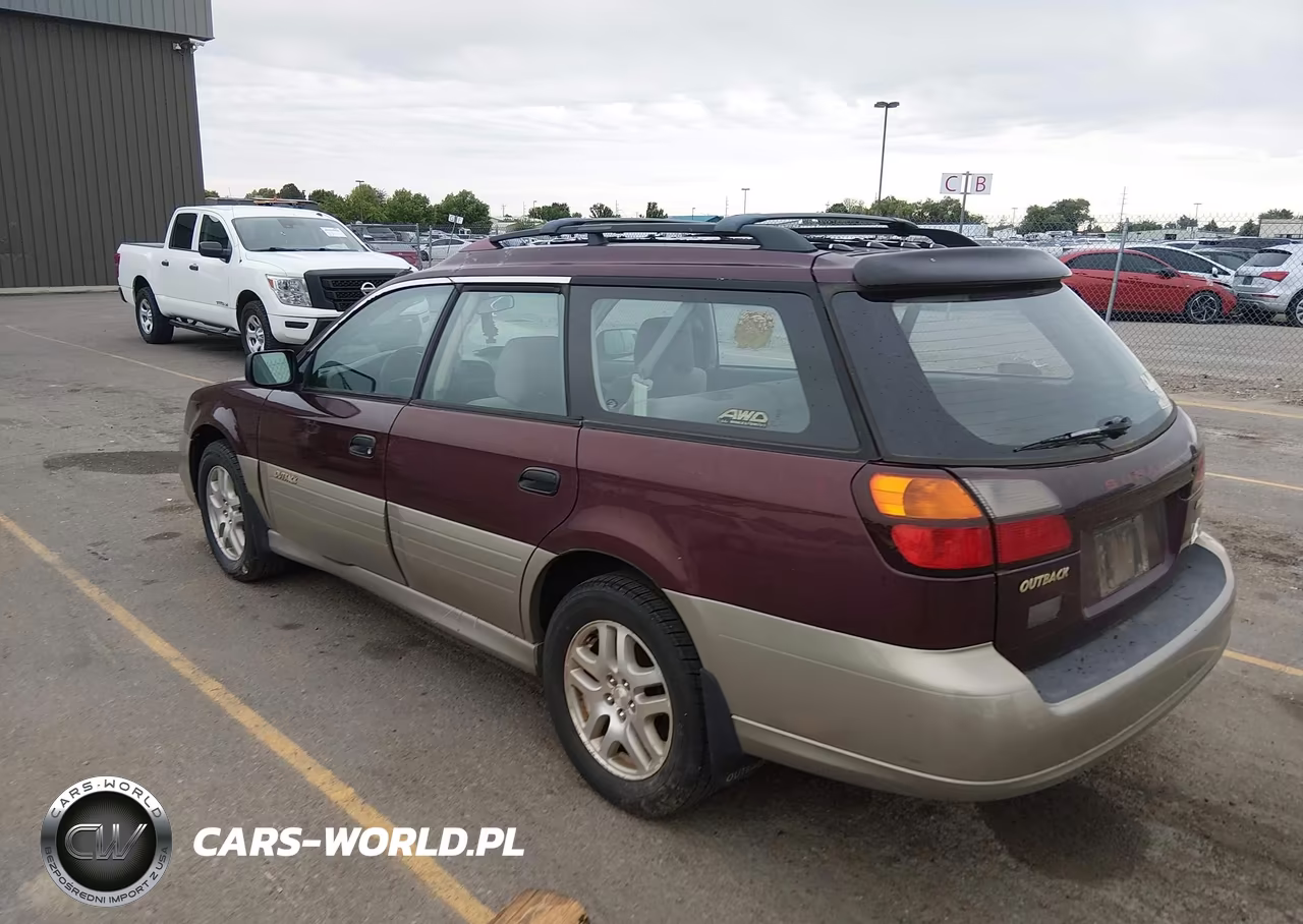 2001 Subaru Outback VIN:4S3BH6656Y7673157 - 3