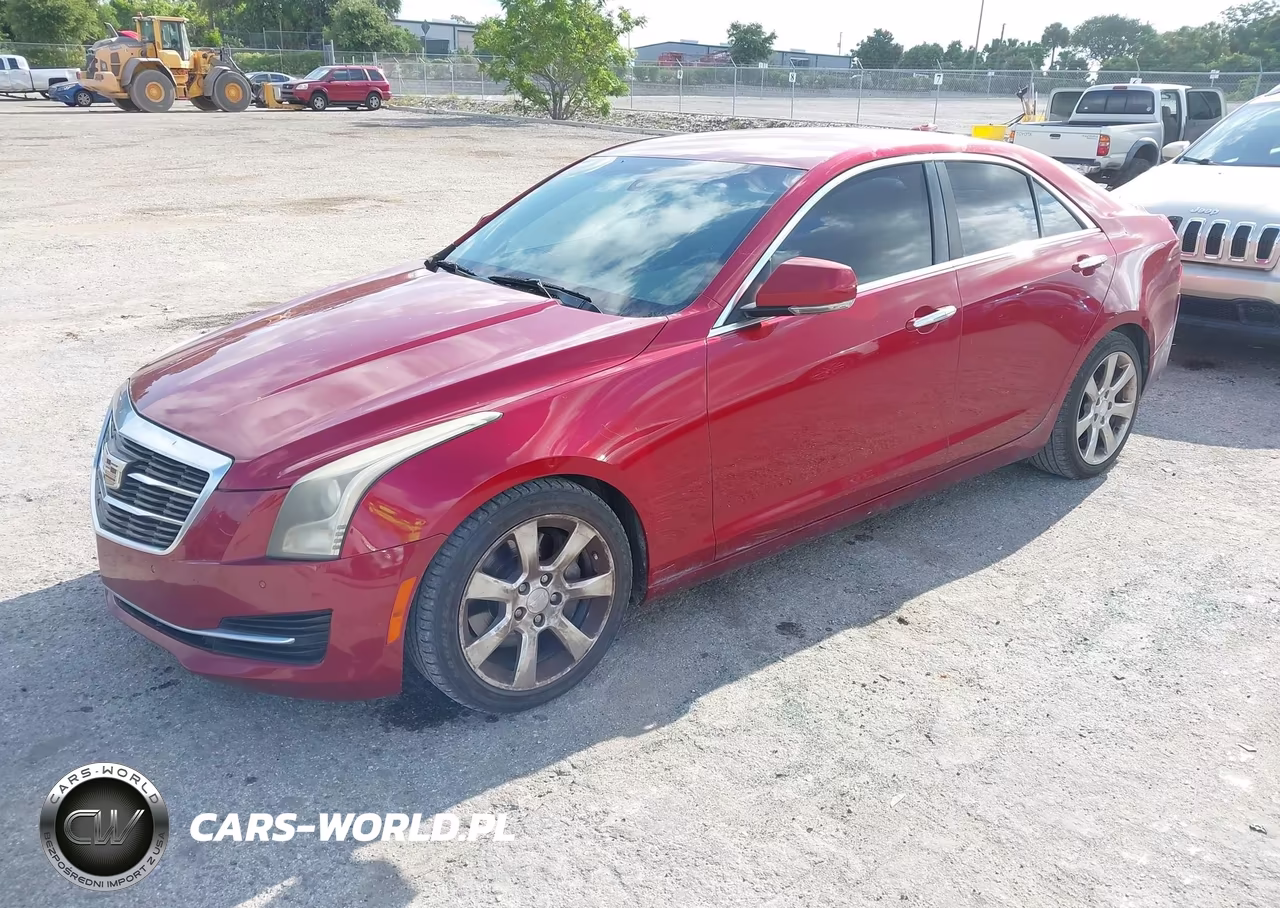 2015 Cadillac Ats Luxury VIN:1G6AB5RX4F0101985 - 2