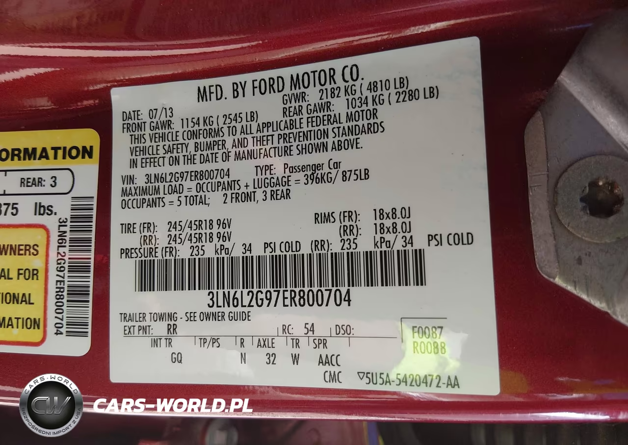 2014 Lincoln Mkz VIN:3LN6L2G97ER800704 - 9