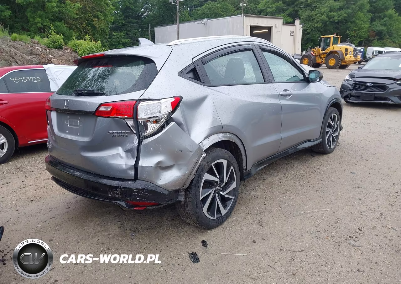 2019 Honda Hr-V Sport VIN:3CZRU6H12KG701501 - 4
