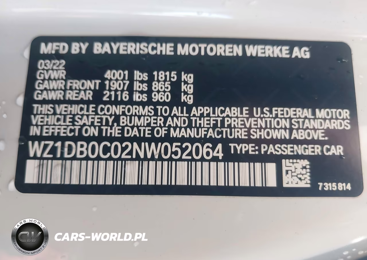 2022 Toyota Gr Supra 3.0 Premium VIN:WZ1DB0C02NW052064 - 9