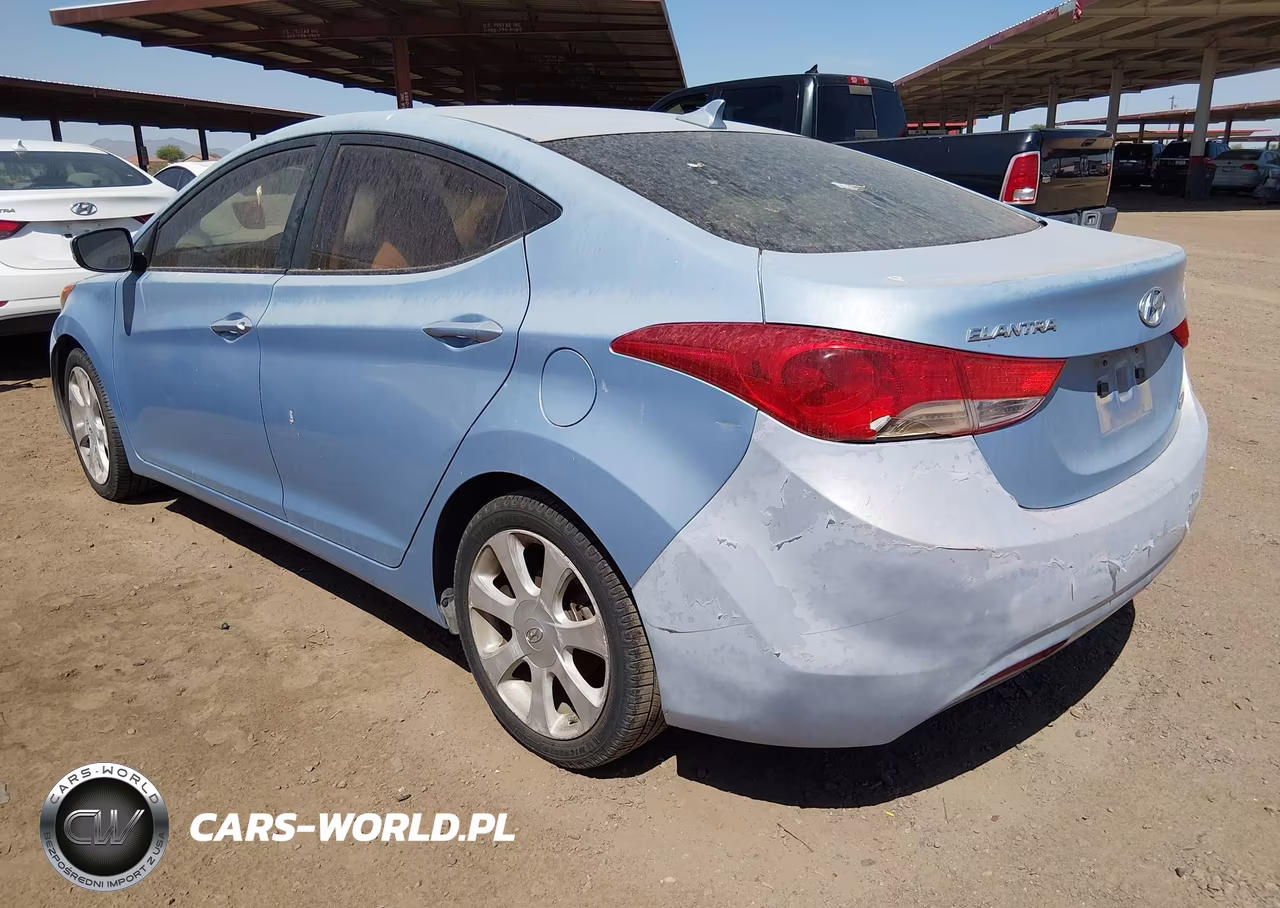 2012 Hyundai Elantra Limited (Ulsan Plant) VIN:KMHDH4AE0CU404971 - 3
