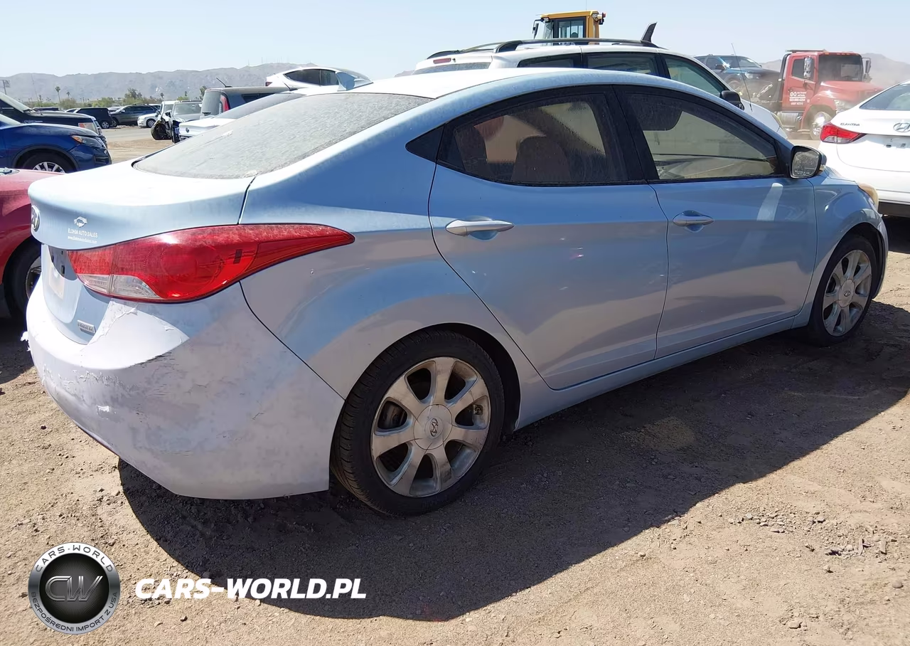 2012 Hyundai Elantra Limited (Ulsan Plant) VIN:KMHDH4AE0CU404971 - 4