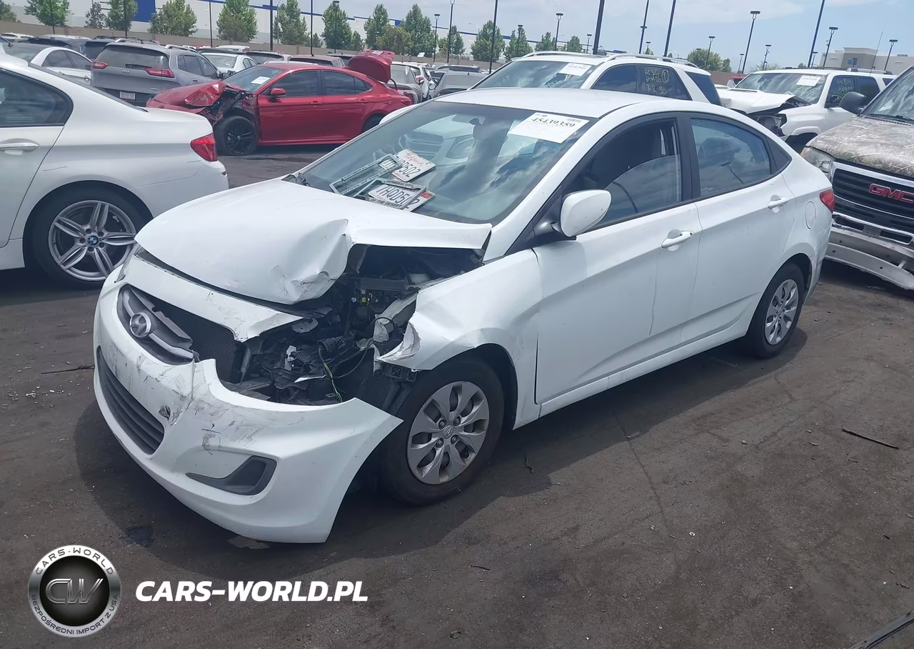 2015 Hyundai Accent Gls VIN:KMHCT4AE8FU881923 - 2