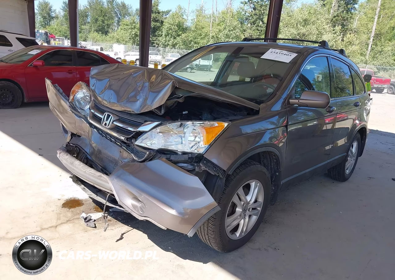 2010 Honda Cr-V Ex-L VIN:5J6RE4H77AL000671 - 2