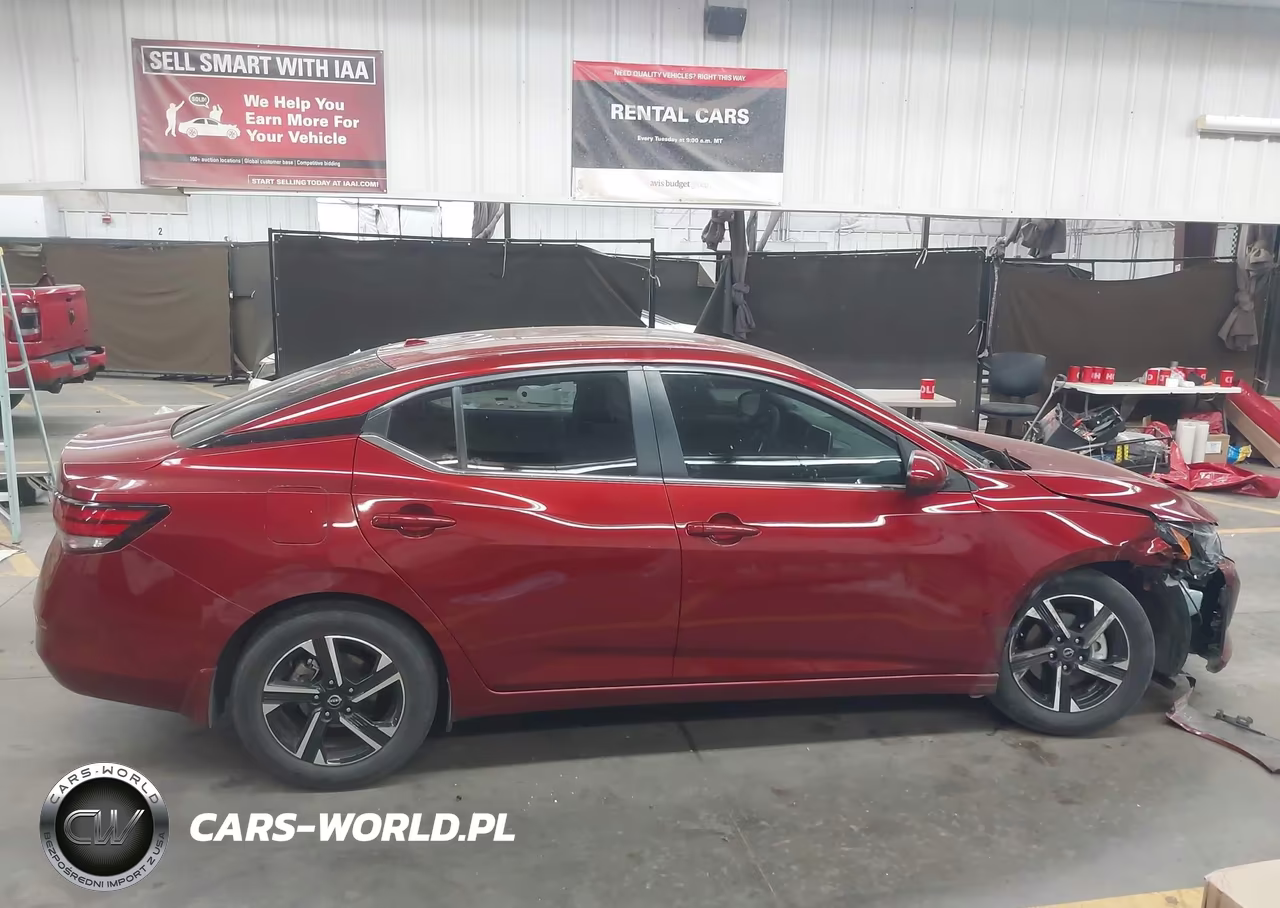 2025 Nissan Sentra Sv VIN:3N1AB8CVXSY358349 - 12
