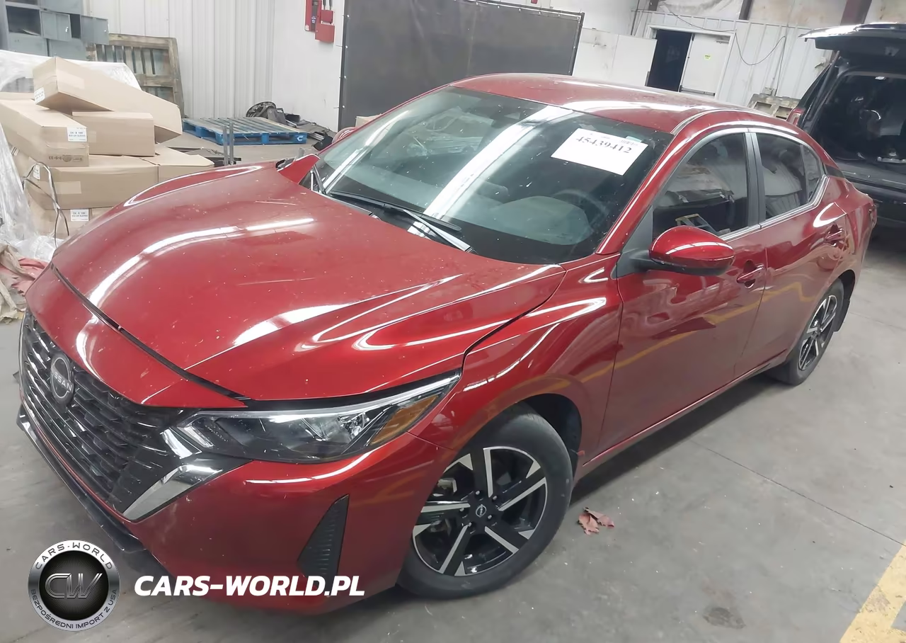 2025 Nissan Sentra Sv VIN:3N1AB8CVXSY358349 - 2