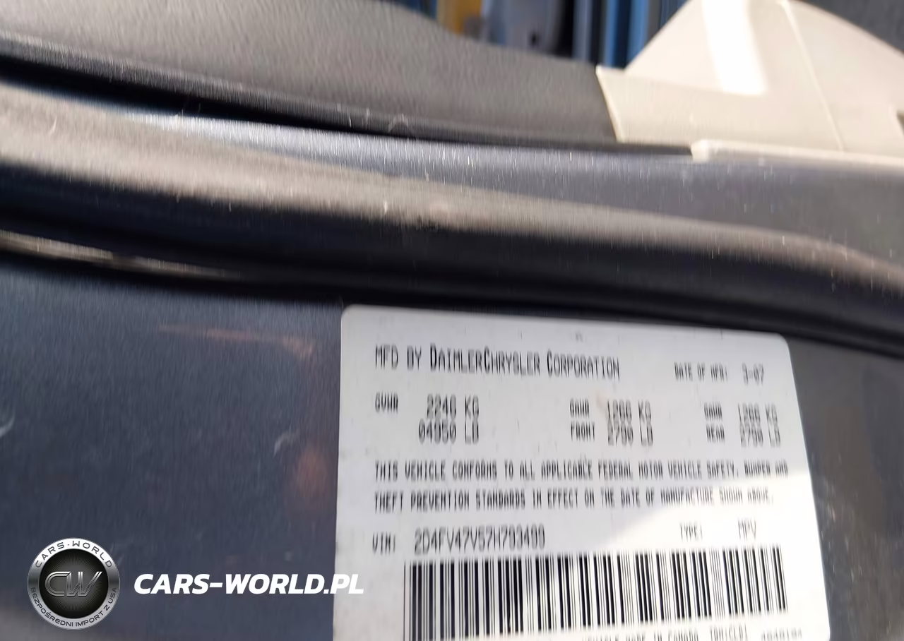 2007 Dodge Magnum VIN:2D4FV47V57H793499 - 9
