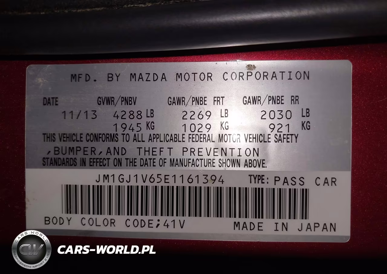 2014 Mazda Mazda6 I Touring VIN:JM1GJ1V65E1161394 - 9