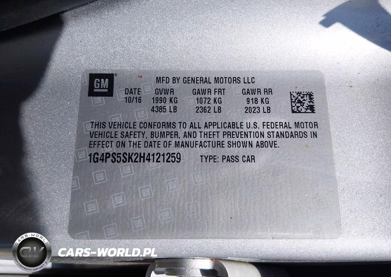 2017 Buick Verano Leather Group VIN:1G4PS5SK2H4121259 - 9