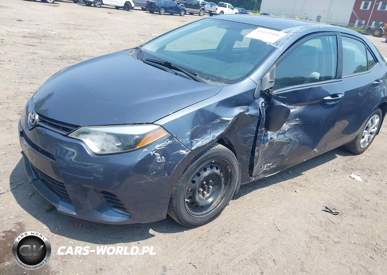 2016 Toyota Corolla Le VIN:2T1BURHEXGC706250 - 2