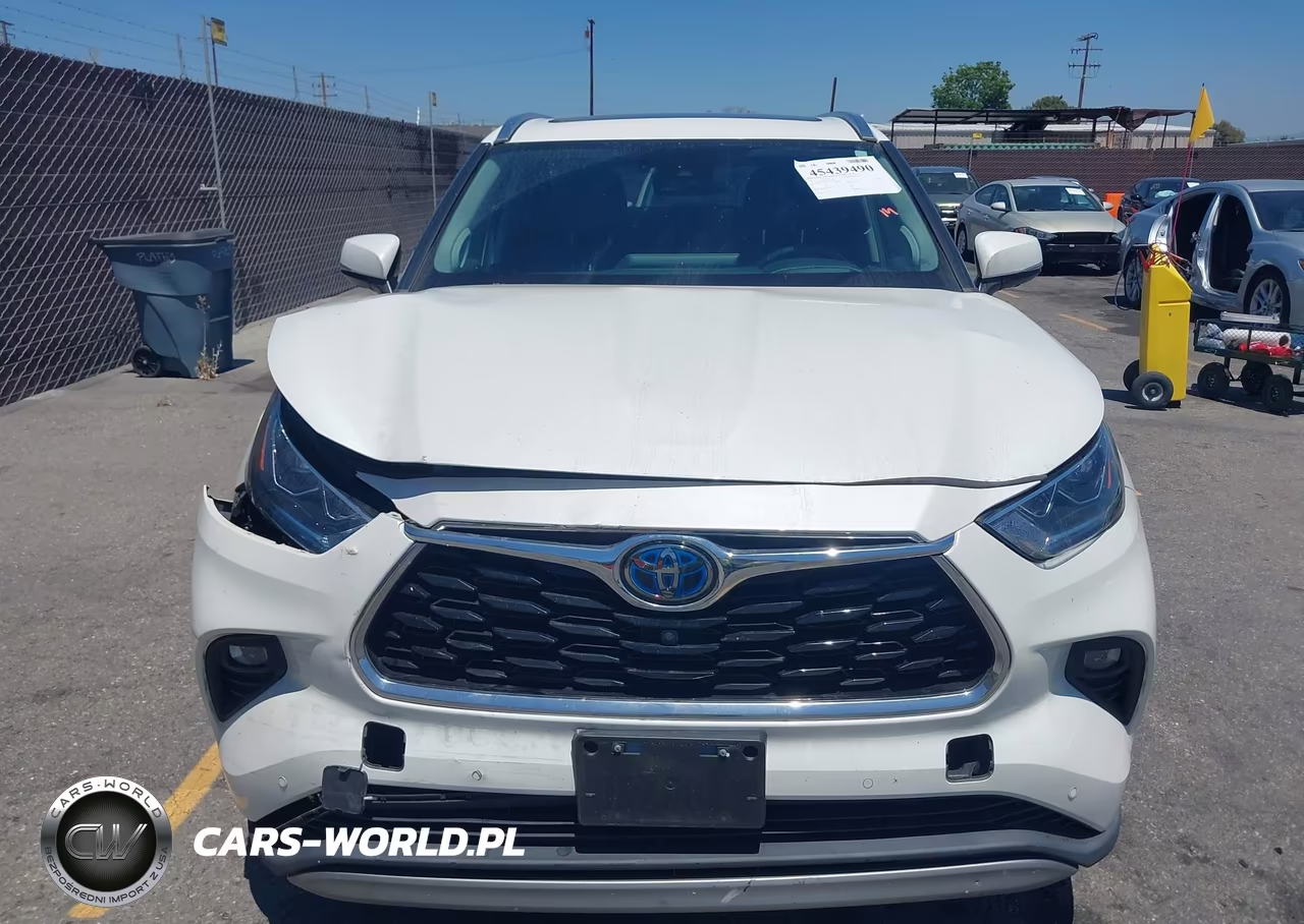 2021 Toyota Highlander Hybrid Platinum VIN:5TDEBRCH7MS022084 - 12