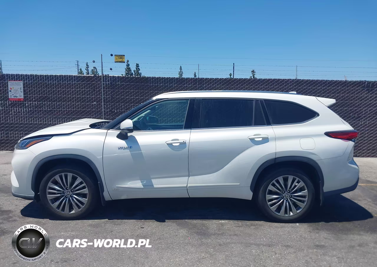 2021 Toyota Highlander Hybrid Platinum VIN:5TDEBRCH7MS022084 - 14