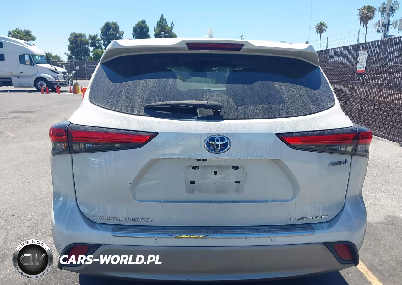 2021 Toyota Highlander Hybrid Platinum VIN:5TDEBRCH7MS022084 - 16