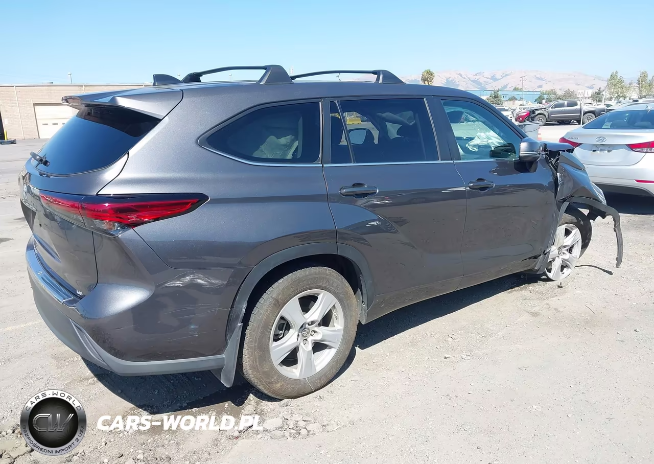 2023 Toyota Highlander Le VIN:5TDKDRAH1PS032050 - 4