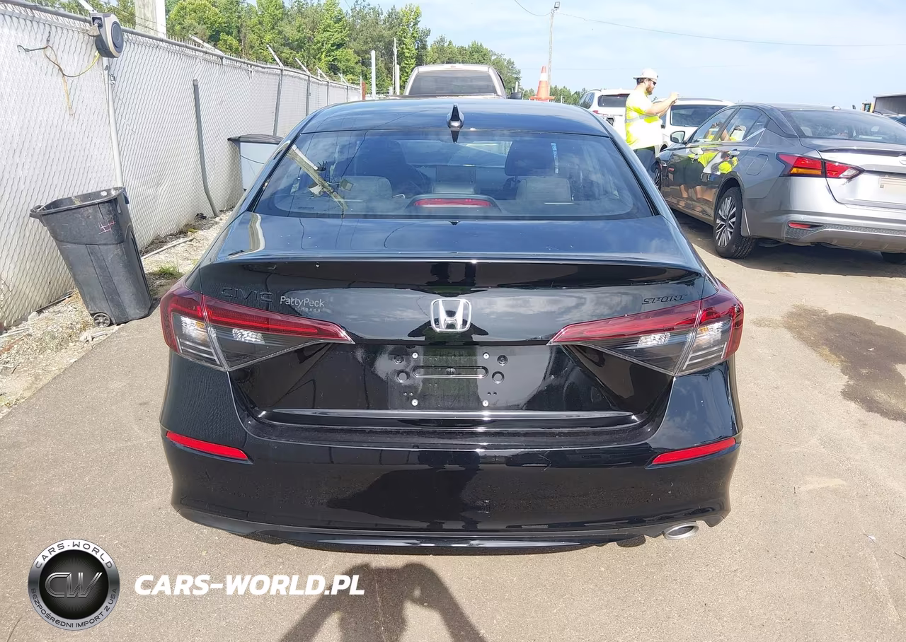 2026 Honda Civic Sport VIN:2HGFE2F54TH514848 - 16