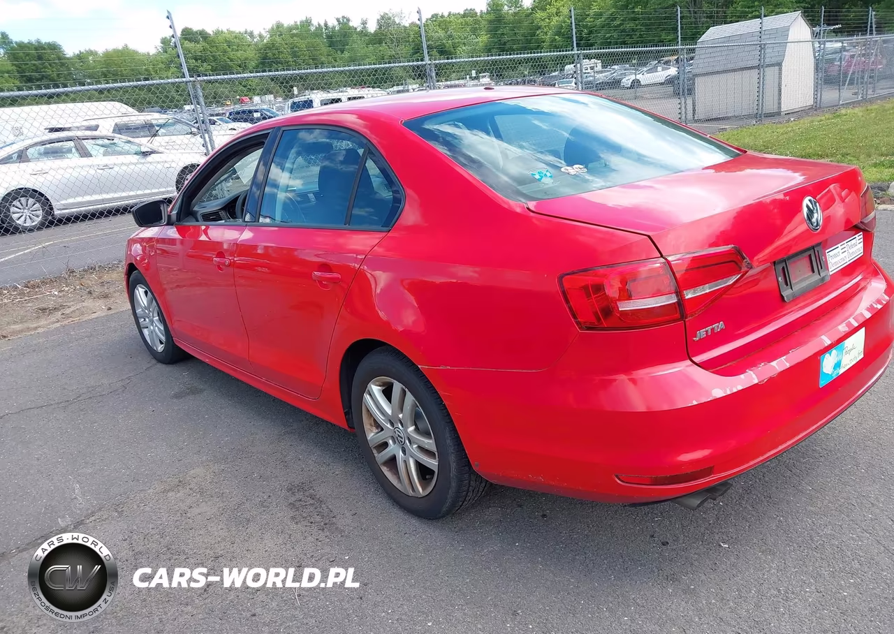 2015 Volkswagen Jetta 2.0L S VIN:3VW2K7AJ9FM252433 - 3