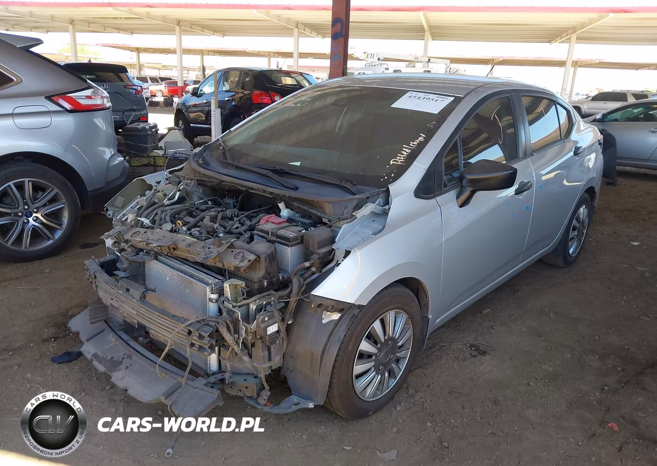 2021 Nissan Versa S Xtronic Cvt VIN:3N1CN8DV6ML908161 - 2
