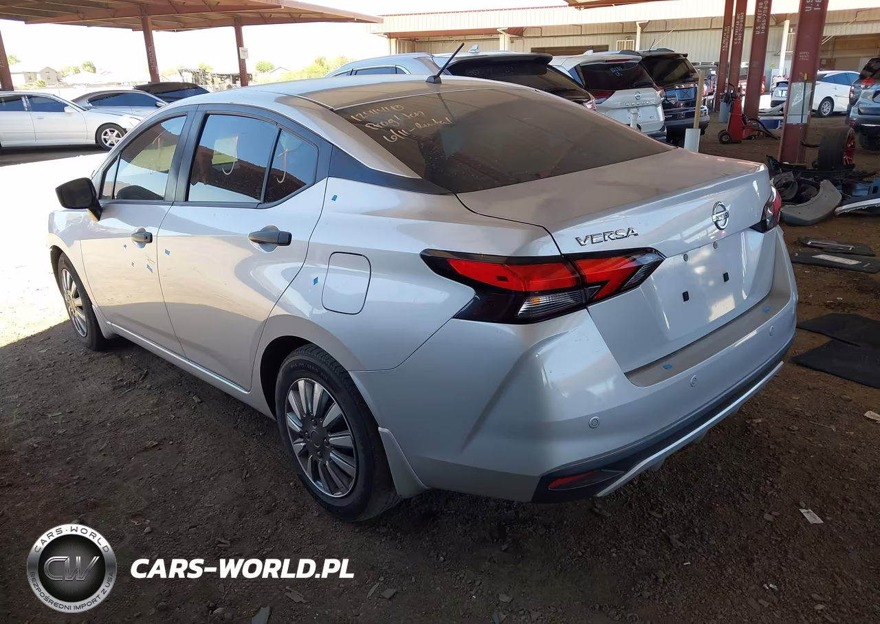 2021 Nissan Versa S Xtronic Cvt VIN:3N1CN8DV6ML908161 - 3