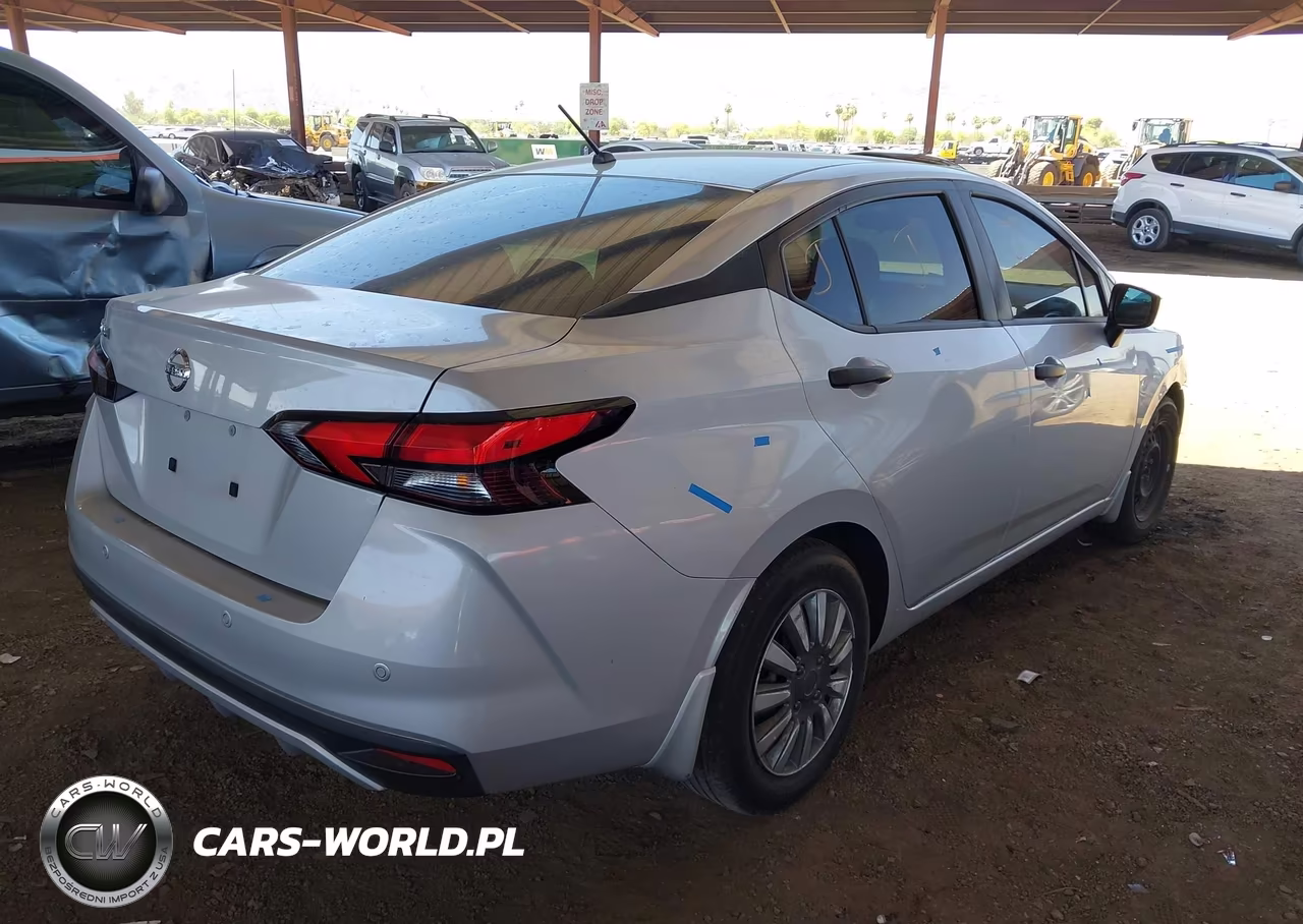 2021 Nissan Versa S Xtronic Cvt VIN:3N1CN8DV6ML908161 - 4