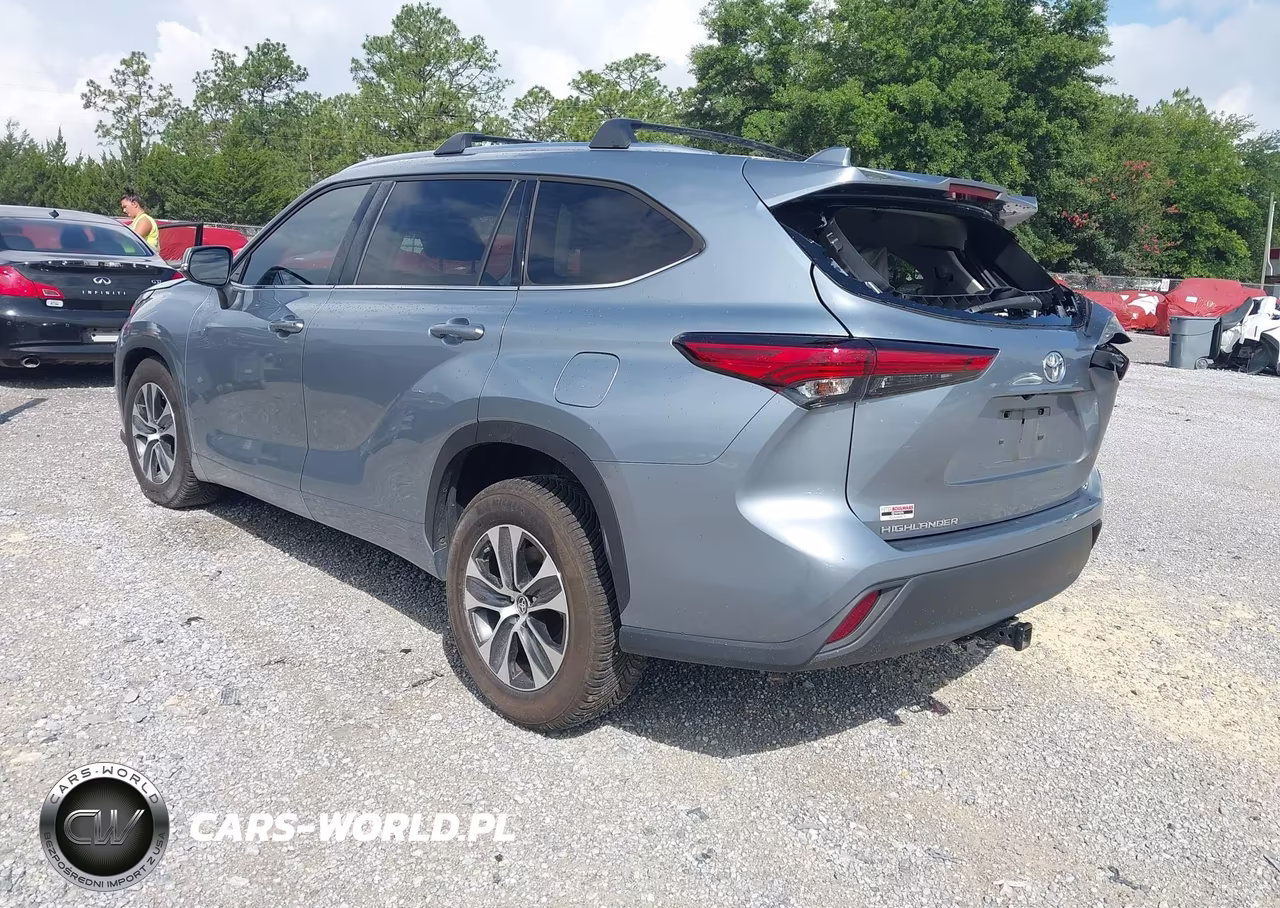 2021 Toyota Highlander Xle VIN:5TDGZRAH3MS051024 - 3