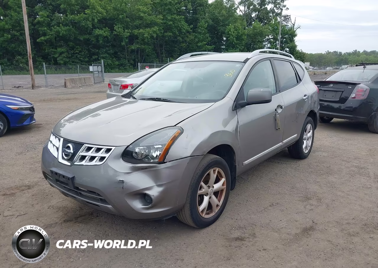 2011 Nissan Rogue Sv VIN:JN8AS5MVXBW689535 - 2
