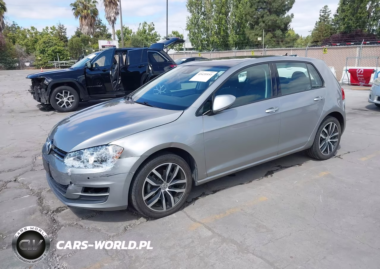2016 Volkswagen Golf Tsi Se 4-Door VIN:3VW217AUXGM020020 - 2