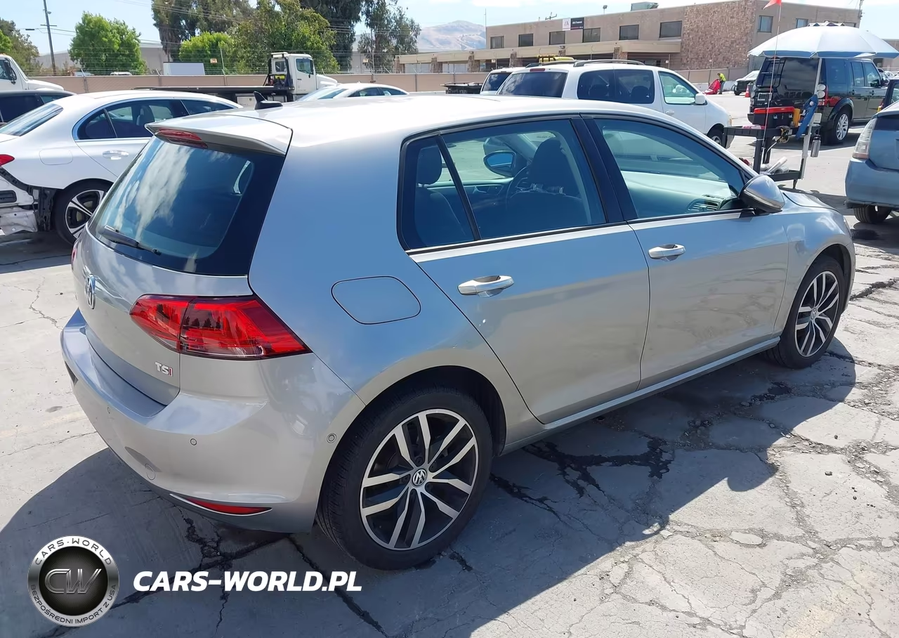 2016 Volkswagen Golf Tsi Se 4-Door VIN:3VW217AUXGM020020 - 4