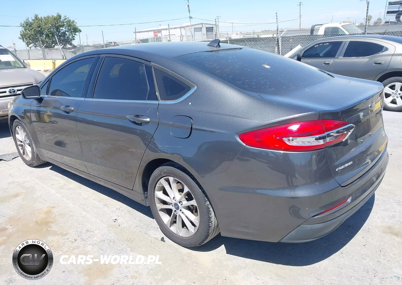 2019 Ford Fusion Se VIN:3FA6P0HD3KR115312 - 3