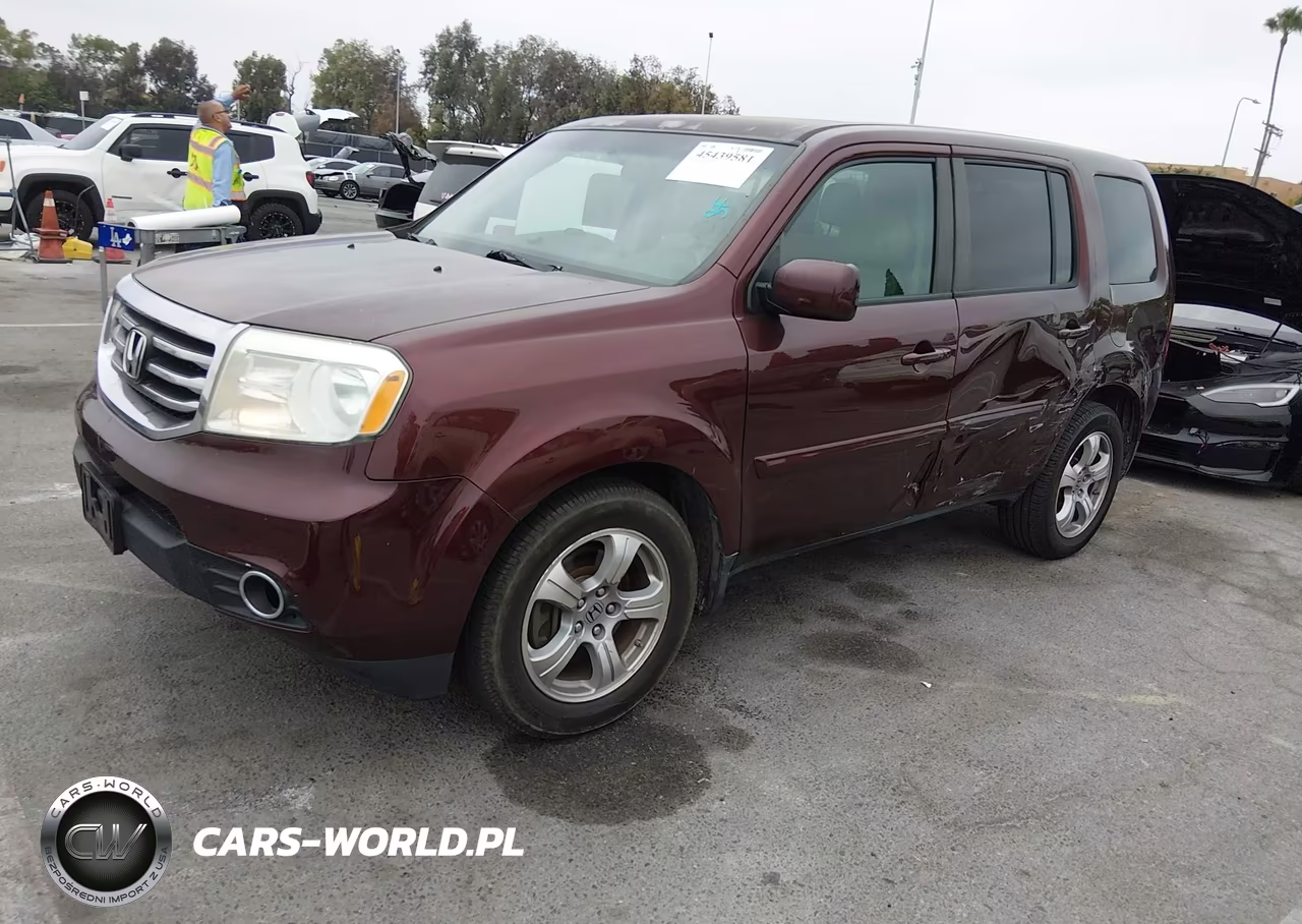 2015 Honda Pilot Ex VIN:5FNYF3H44FB023253 - 2