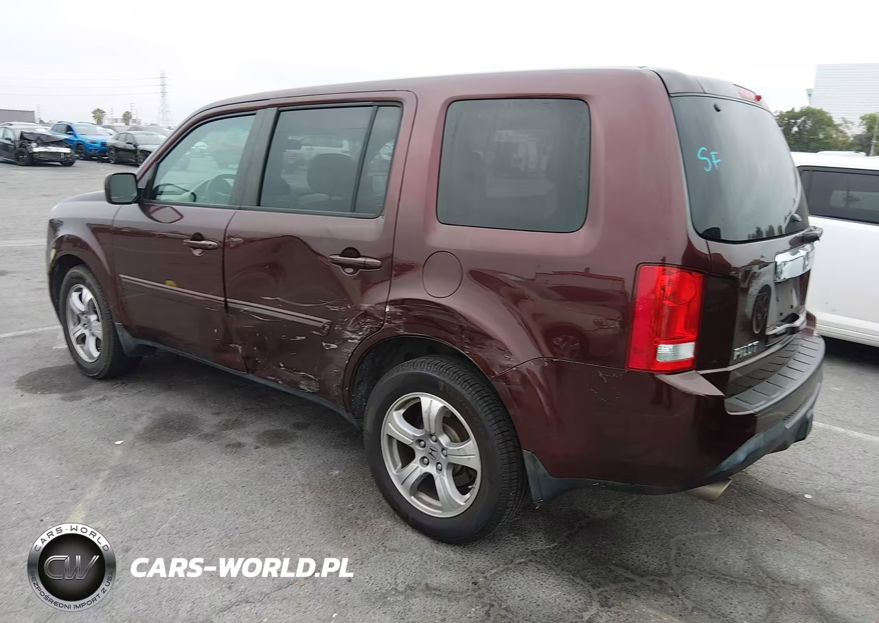 2015 Honda Pilot Ex VIN:5FNYF3H44FB023253 - 3