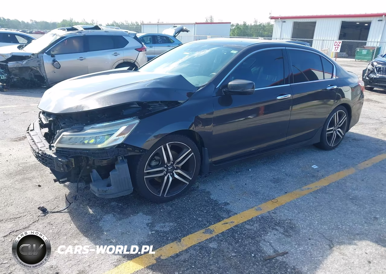 2017 Honda Accord Touring V6 VIN:1HGCR3F90HA005443 - 2