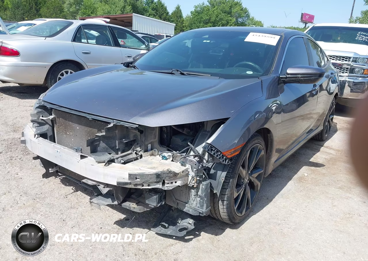 2019 Honda Civic Sport VIN:19XFC2F89KE043658 - 2