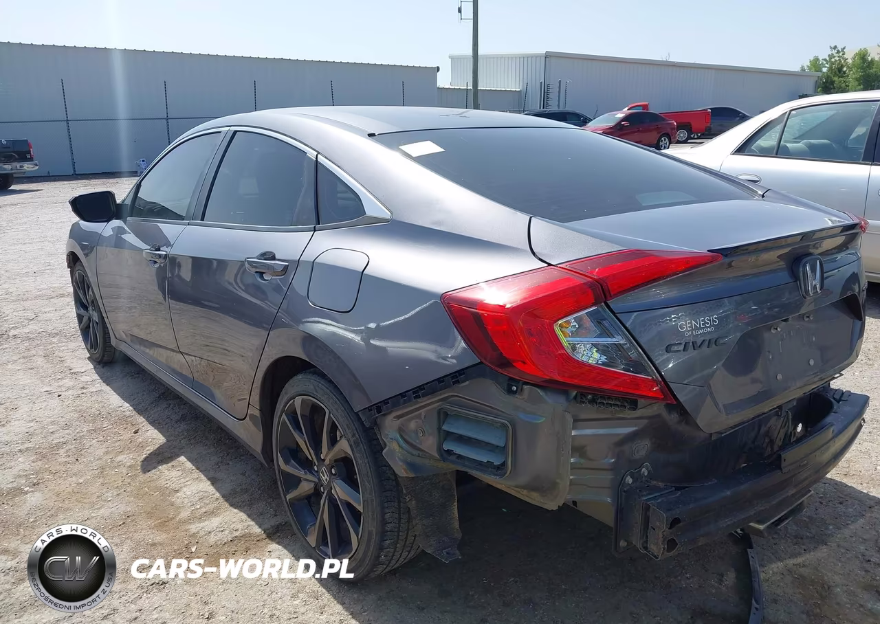 2019 Honda Civic Sport VIN:19XFC2F89KE043658 - 3