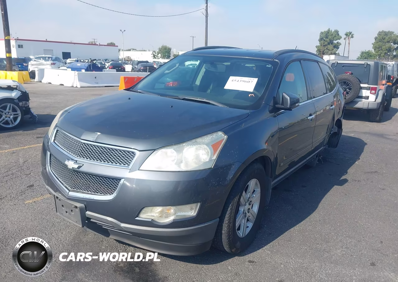 2010 Chevrolet Traverse Lt VIN:1GNLRGED4AJ188676 - 2