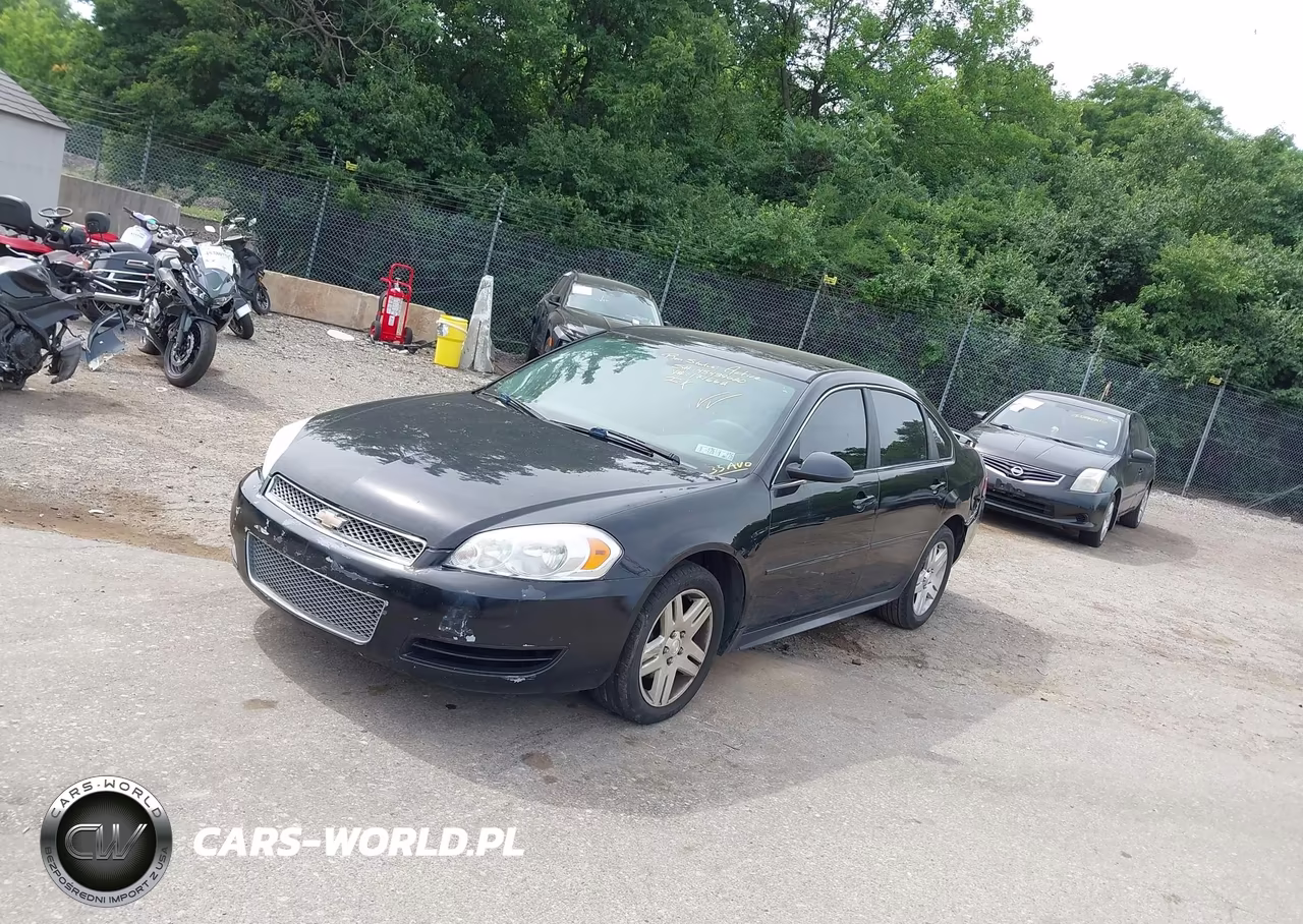 2013 Chevrolet Impala Lt VIN:2G1WB5E30D1171662 - 2