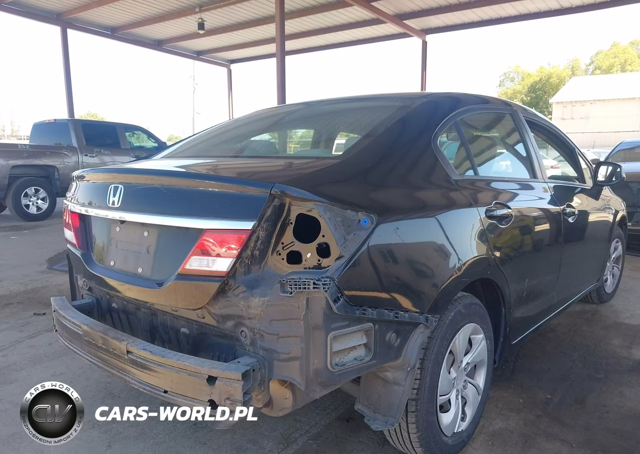 2013 Honda Civic Lx VIN:19XFB2F5XDE295088 - 4