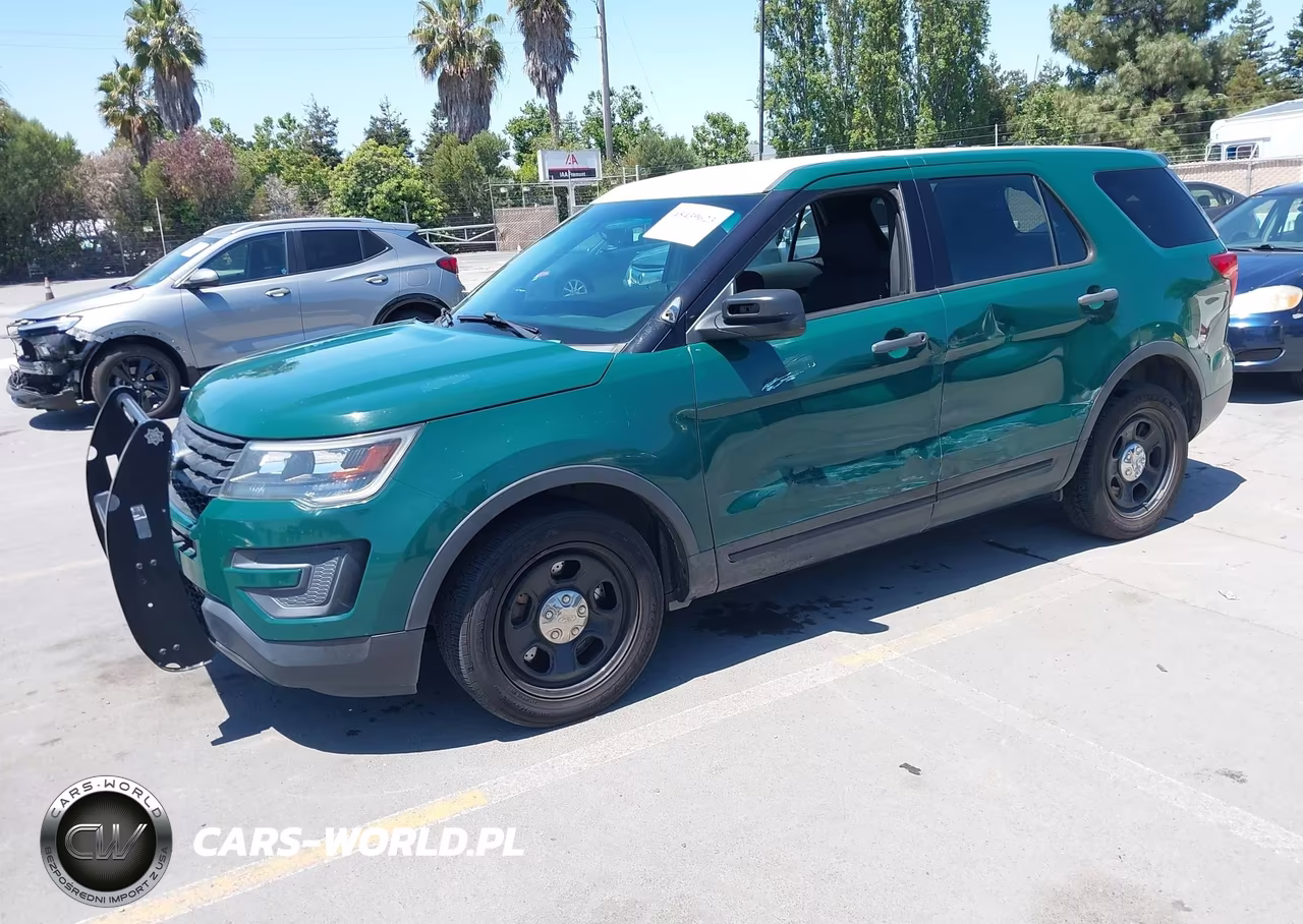 2016 Ford Utility Police Interceptor VIN:1FM5K8AR4GGB89602 - 2
