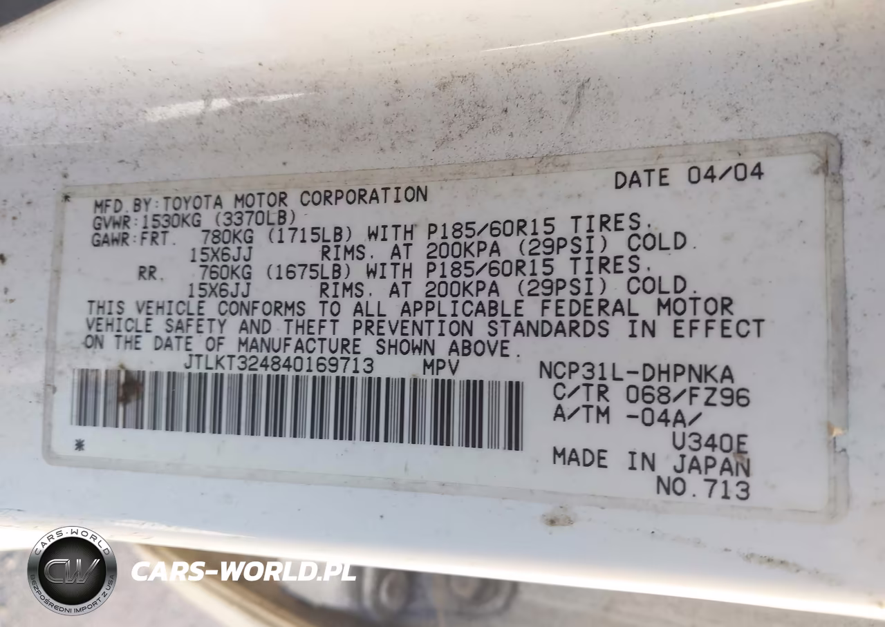 2004 Scion Xb VIN:JTLKT324840169713 - 9