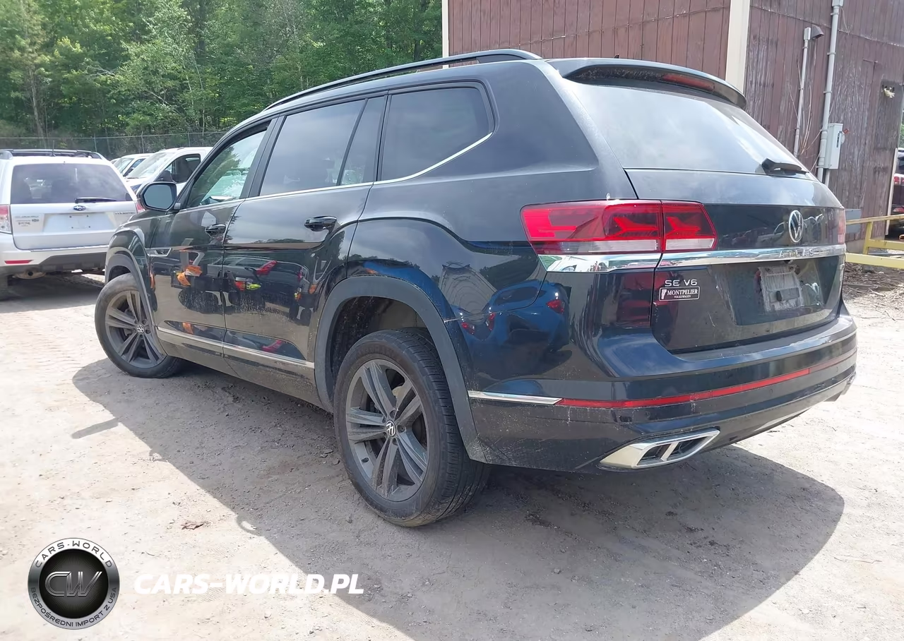 2021 Volkswagen Atlas 3.6L V6 Se W-Technology R-Line VIN:1V2RR2CA8MC609577 - 3