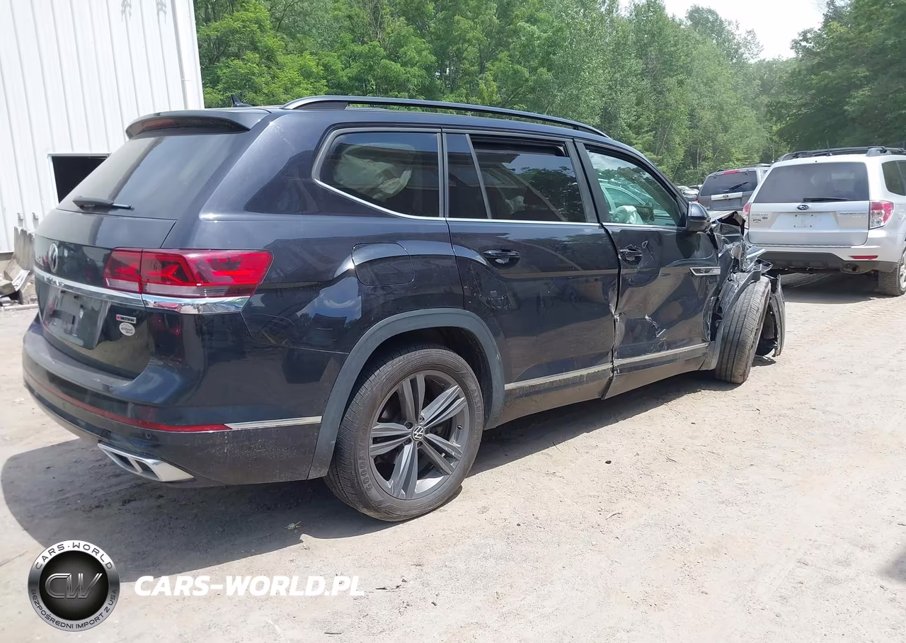 2021 Volkswagen Atlas 3.6L V6 Se W-Technology R-Line VIN:1V2RR2CA8MC609577 - 4