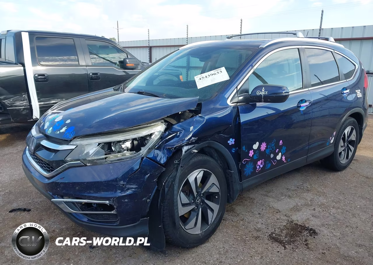 2016 Honda Cr-V Touring VIN:5J6RM4H99GL104267 - 2