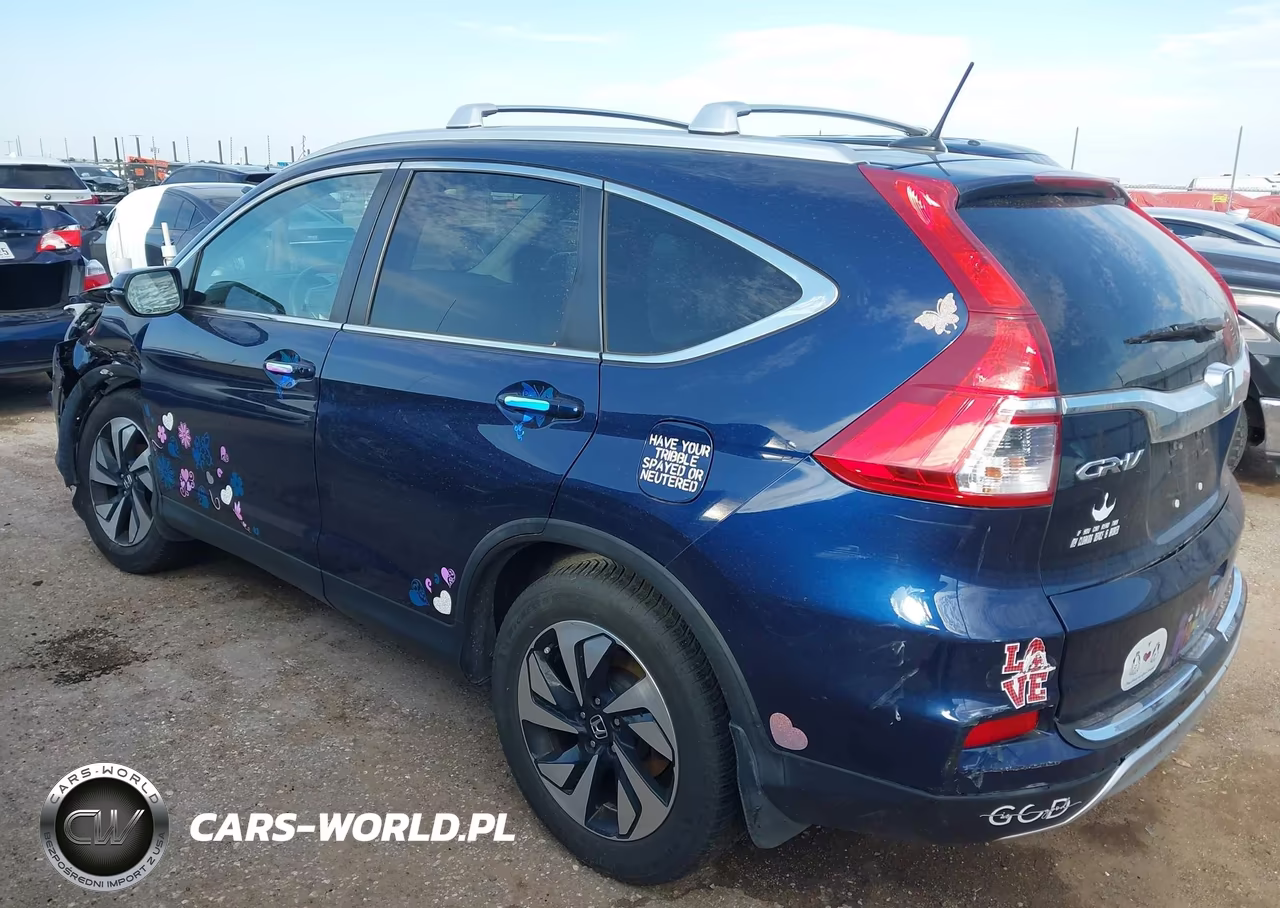 2016 Honda Cr-V Touring VIN:5J6RM4H99GL104267 - 3
